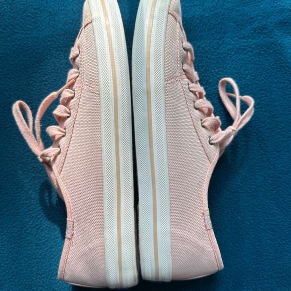 Keds Pink Canvas Sneakers Casual Comfort - Picture 6 of 9
